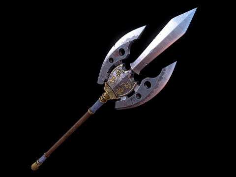 Lança Tonbokiri Modelo 3D