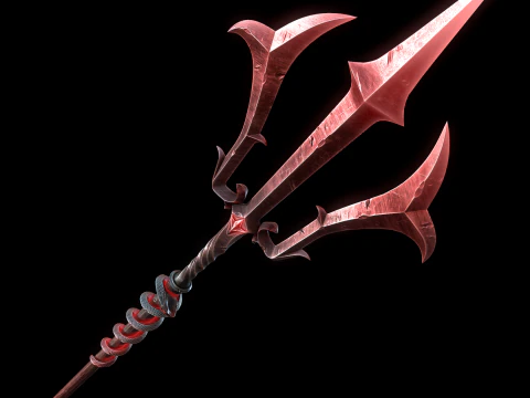 Тризуб диявола 3D Модель