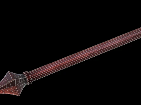 Tridente do Diabo Modelo 3D