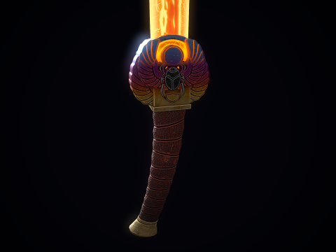 圣甲虫科佩什 3D 模型