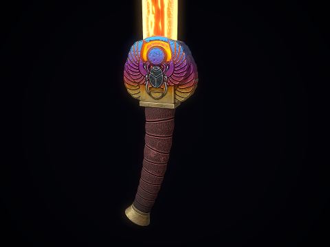 圣甲虫科佩什 3D 模型