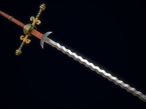 双手弗兰伯格 3D 模型