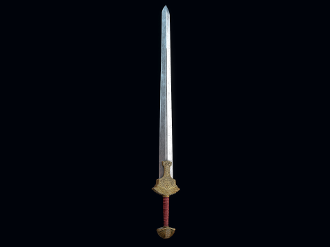 The Viking Age Sword 3D Model