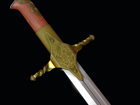 Karabela sabre 3D Model