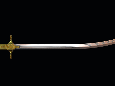 Sciabola Karabela Modello 3D