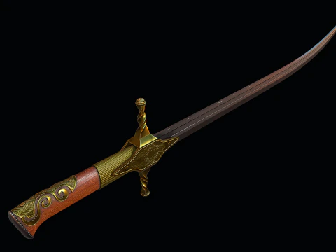 Karabela sabre 3D Model