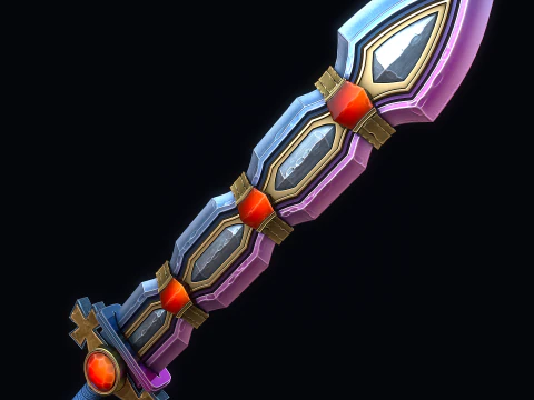 Il vero Excalibur Modello 3D