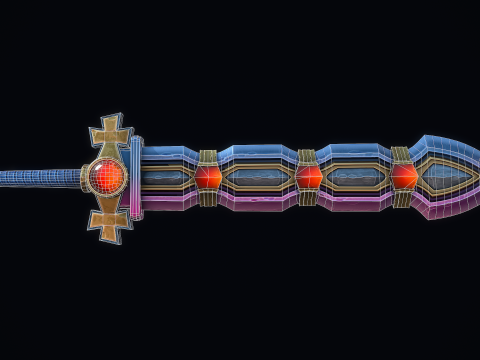 Echt Excalibur 3D Model