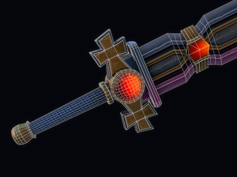 Echt Excalibur 3D Model