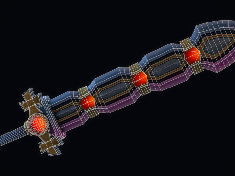 Echt Excalibur 3D Model