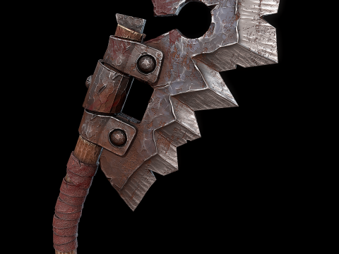 Cuchilla de carne orca Modelo 3D