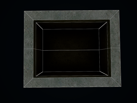 Peti Batu Aztec Model 3D