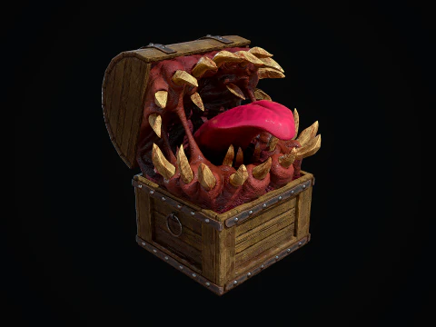 Mimic Chest 3D Model