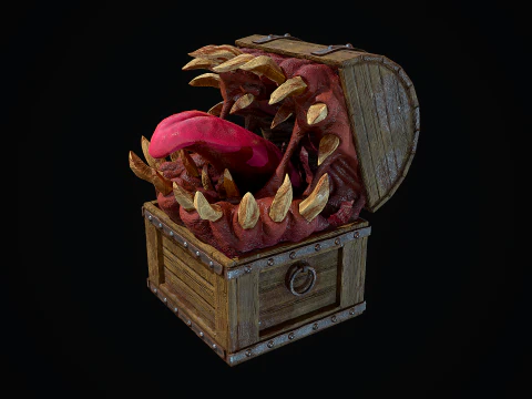 Mimic Chest 3D Model