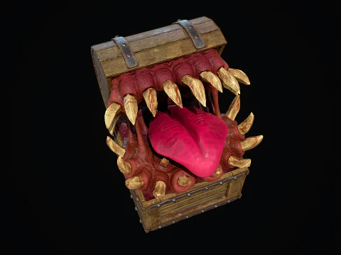 Mimic Chest 3D Model