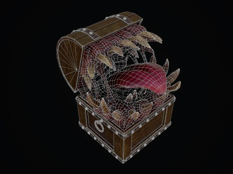 Mimic Chest 3D Model