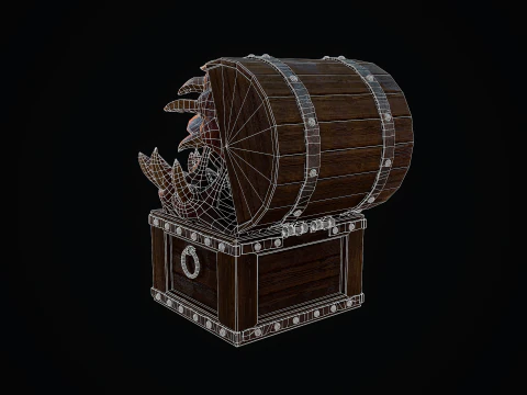 Mimic Chest 3D Model