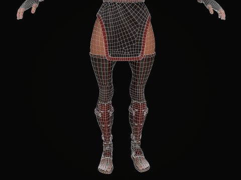Kunoichi Model 3D