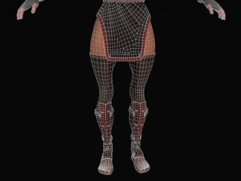Kunoichi 3D Model