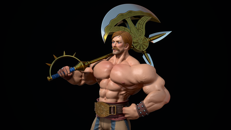 एस्केनोर 3D मॉडल .c4d .max .obj .3ds .fbx .stl .blend 