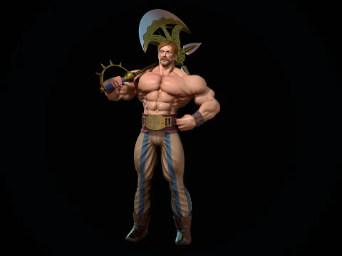 Escanor 3D Model
