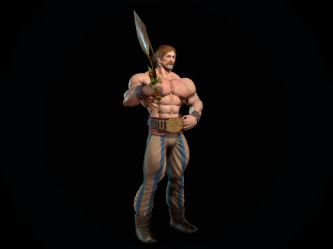 Escanor 3D Model