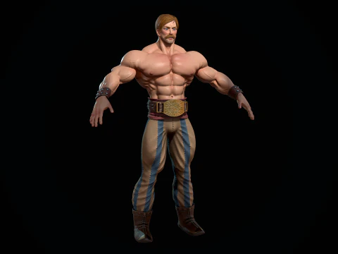 Escanor 3D Model