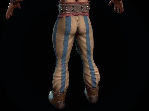 Escanor 3D Model