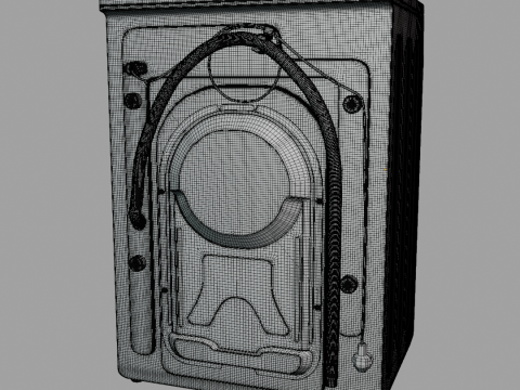 Wasmachine 3D Model