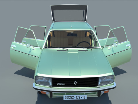 Renault 20ts 1979 Modello 3D