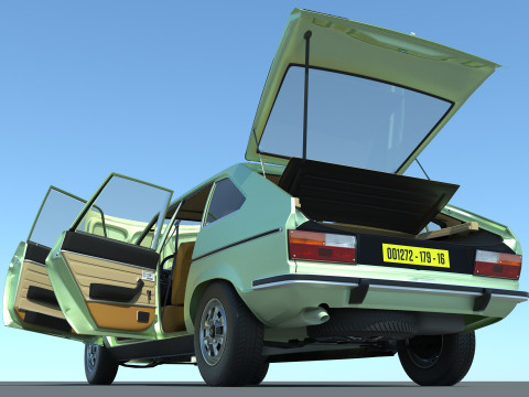 Renault 20ts 1979 Modello 3D