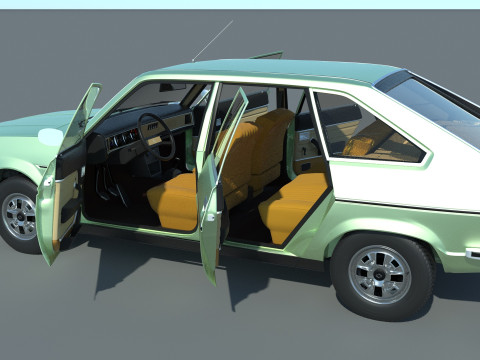 Renault 20ts 1979 Modello 3D