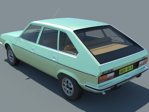 Renault 20ts 1979 Modello 3D