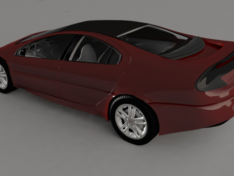 DODGE ENTREPIDE ESX 1996 3D Model