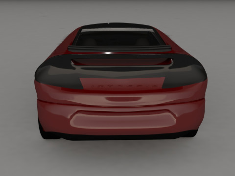 DODGE ENTREPIDE ESX 1996 3D Model