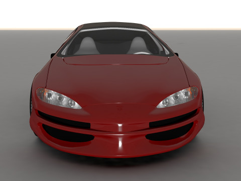 DODGE ENTREPIDE ESX 1996 3D Model