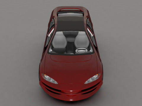 DODGE ENTREPIDE ESX 1996 3D Model