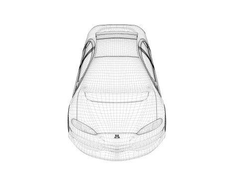 DODGE ENTREPIDE ESX 1996 3D Model