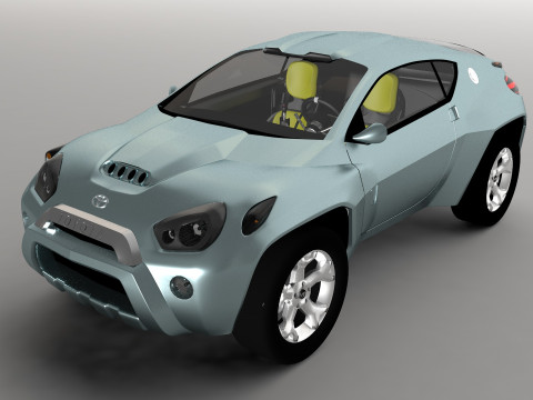 丰田 RSC 概念车 2001 3D 模型