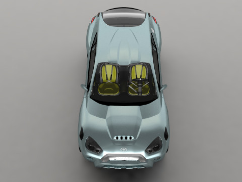 丰田 RSC 概念车 2001 3D 模型