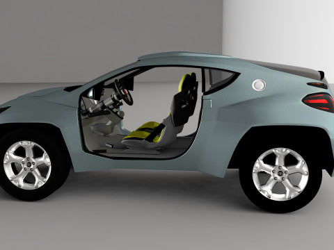 丰田 RSC 概念车 2001 3D 模型