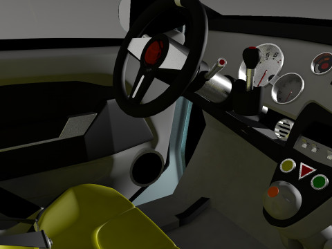 丰田 RSC 概念车 2001 3D 模型