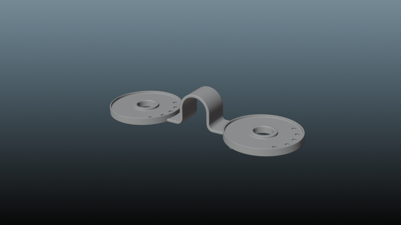 Cortador de rede de sombra Modelo de Impressão 3D .c4d .max .obj .3ds .fbx .stl .blend 