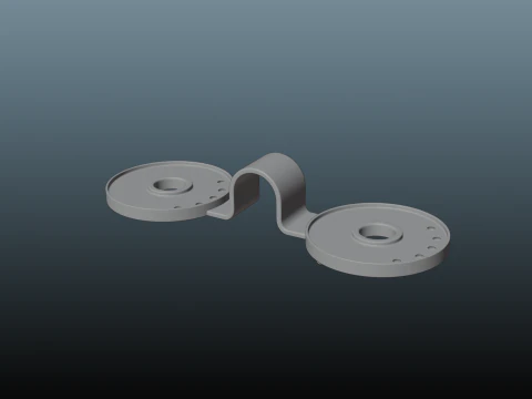 Shade Net Clipper 3D Print Model