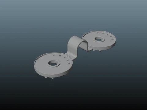 Shade Net Clipper 3D Print Model
