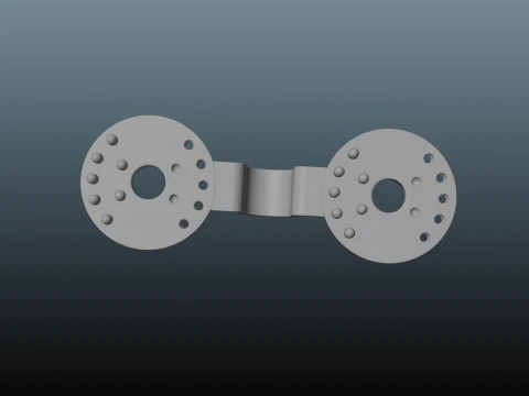 Shade Net Clipper 3D Print Model