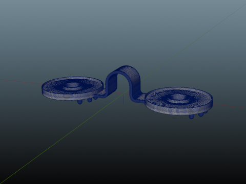 Cortador de rede de sombra Modelo de Impressão 3D