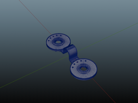 Cortador de rede de sombra Modelo de Impressão 3D