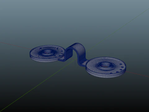 Shade Net Clipper 3D Print Model