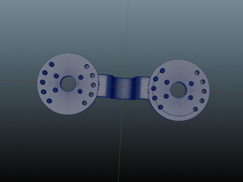 Cortador de rede de sombra Modelo de Impressão 3D